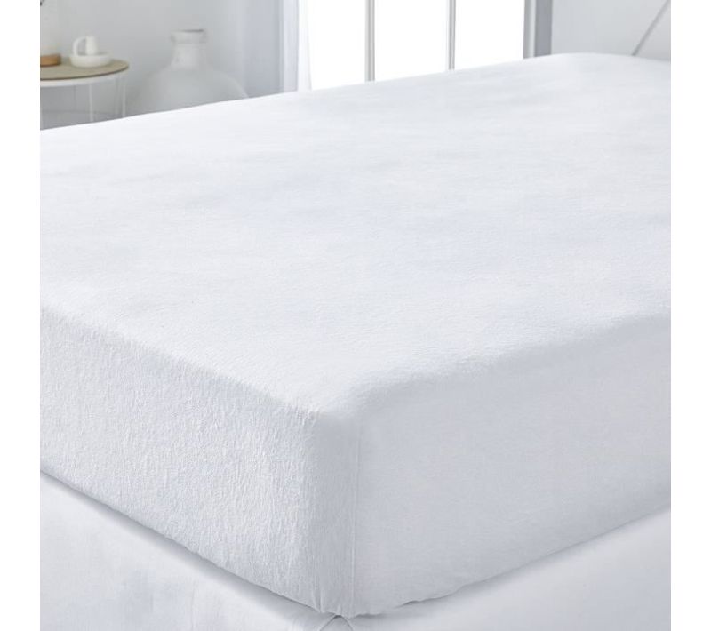 Protège Matelas Absorbant - Essential - Pour Lit 1 Personne - 90 X 190 Cm - à Bouillir