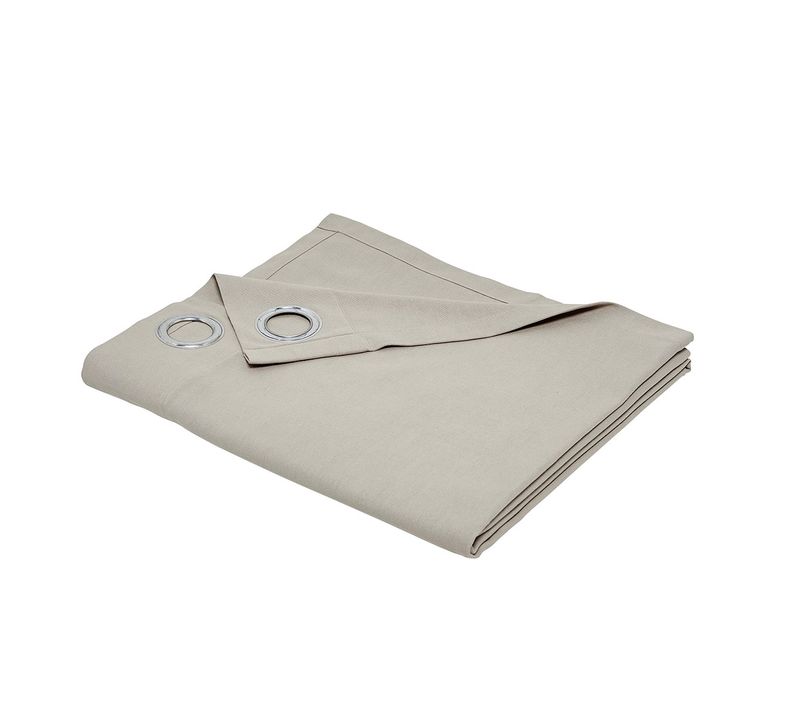 Rideau Oeillets Uni Essential Panama 140x240 Cm Beige