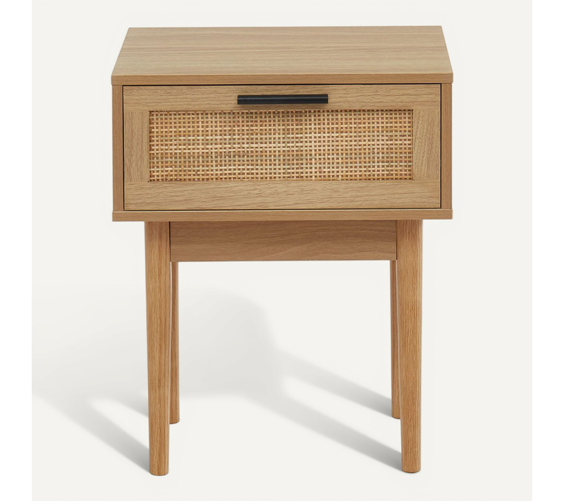 Table De Chevet Amana Cannage Rotin