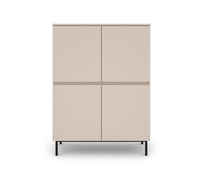 Buffet Haut Arni Cachemire 4 Portes 100cm
