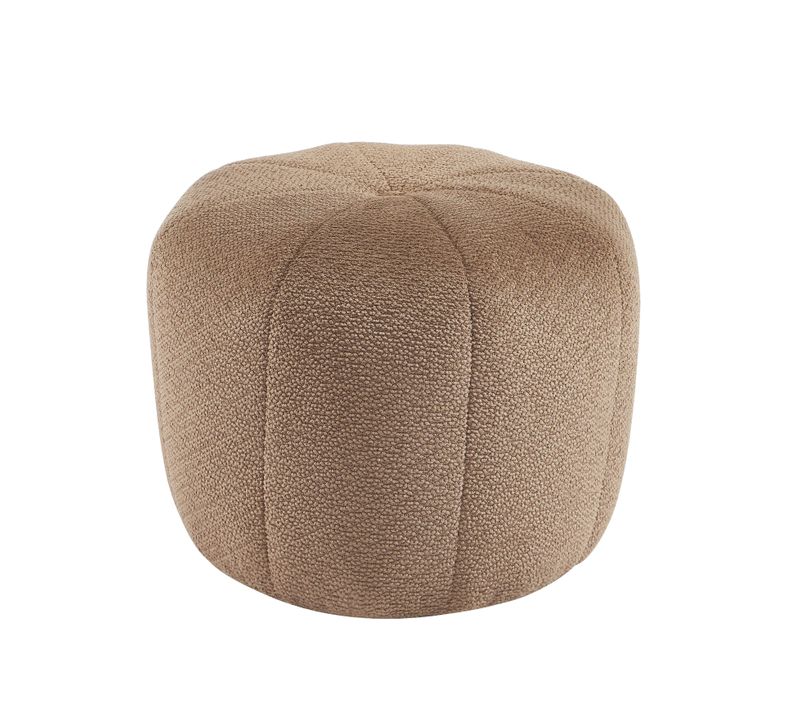 Pouf Assa Tissu Marron