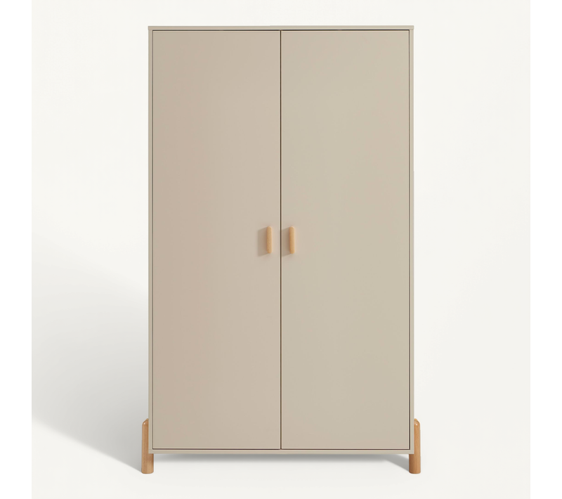 Armoire Enfant Ilio Beige 2 Portes