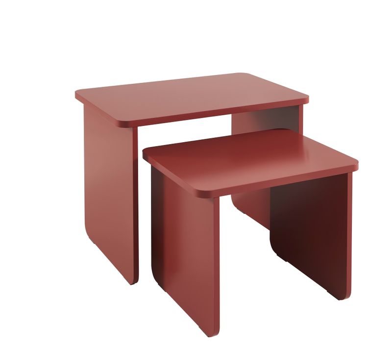 Tables Basses Gigognes Akka Bordeaux