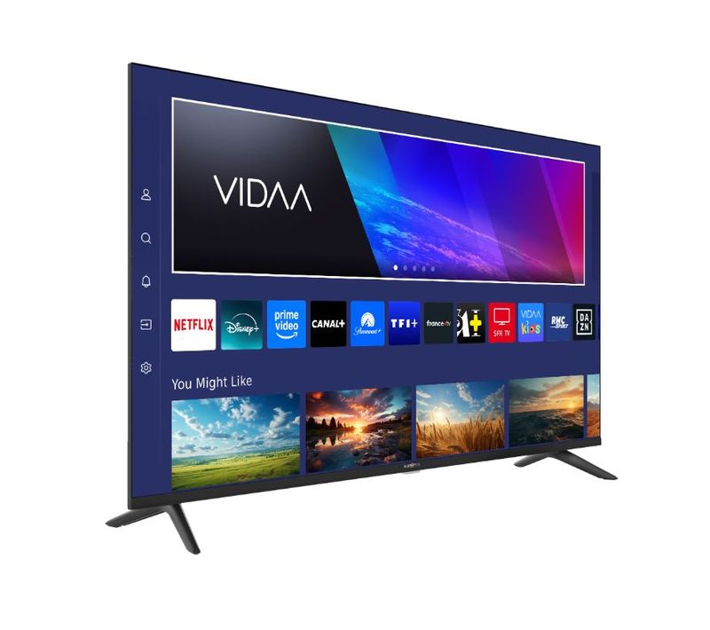 Téléviseur 40" (100 cm) HD LED 100 Cm Smart Netflix Youtube Primevideo - TVS40FHDBT01