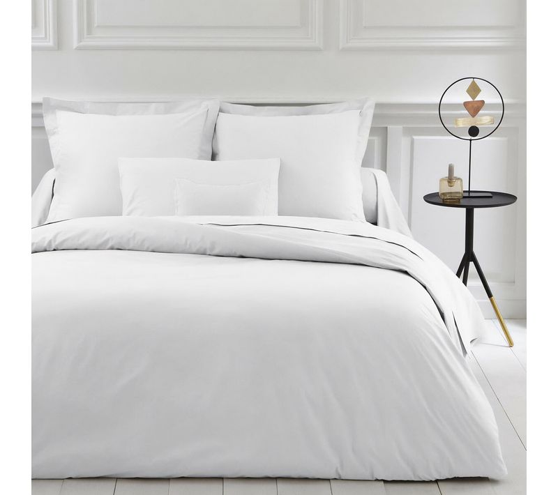 Housse de couette polycoton TERTIO® Blanc - 200 X 200 cm