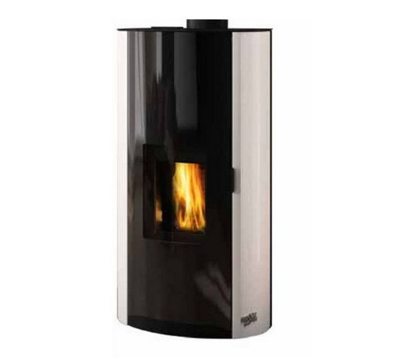 Poêle à Granulés De Bois 9kw Noir - 490329noir