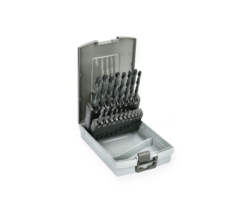 Coffret De 19 Forets Métaux Hss Laminés - Hanger - 155090