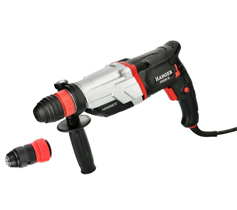 Perforateur Burineur Sds Plus 850w Pg26k + Coffret Hangbox - Hanger - 160002
