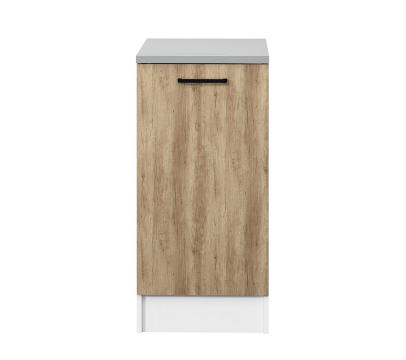 Bas 40 cm 1 porte MALICE chêne nebraska