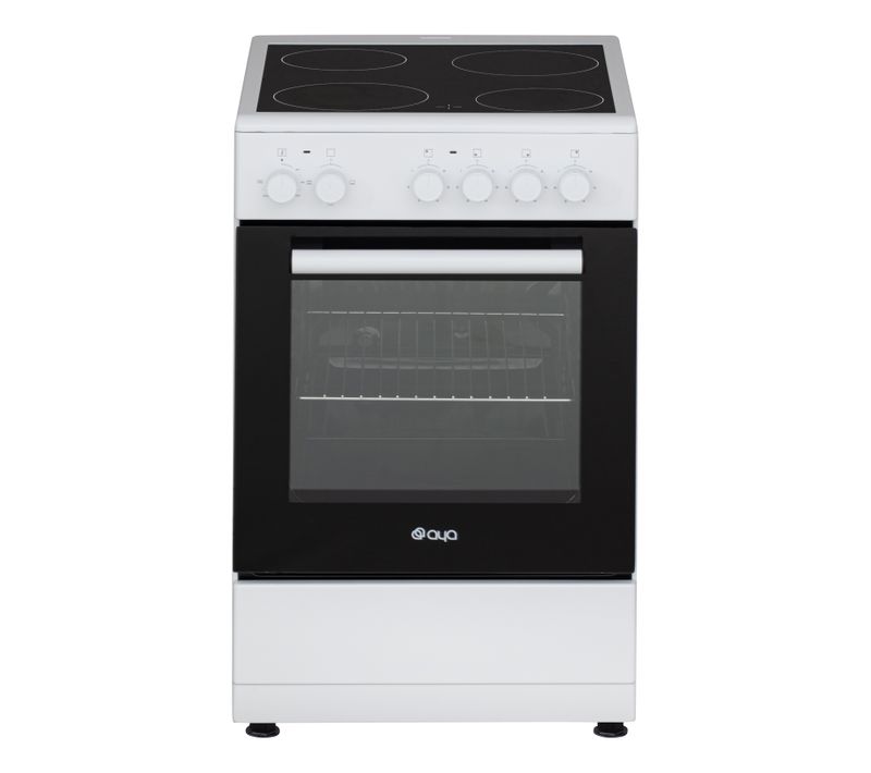 Cuisinière vitrocéramique AYA ACV55W4F