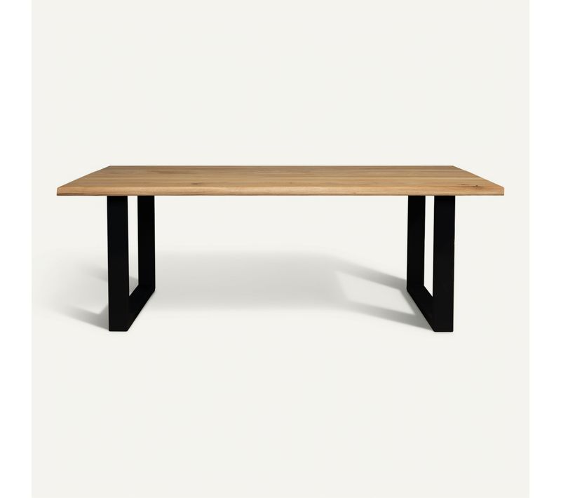 Table VIVIANE 220 cm chêne massif