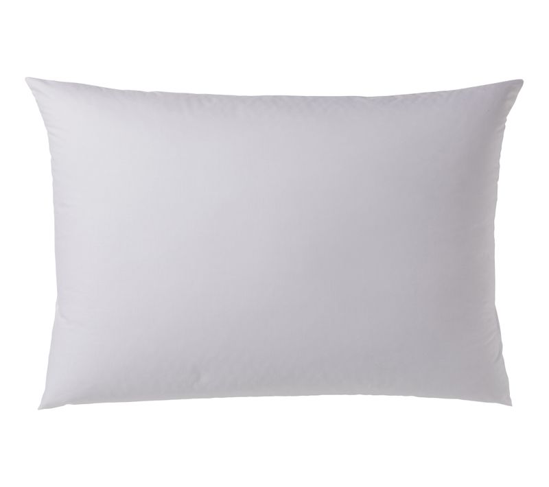2 taies d'oreillers 50x70 cm DODO COTON BLANC