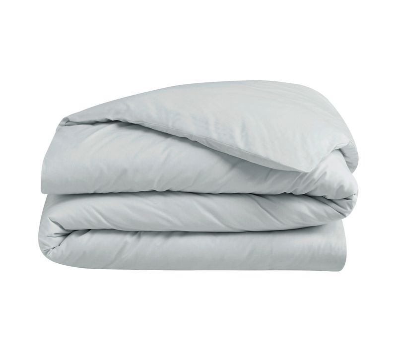 Housse de couette 240x260 cm DODO COTON BIO VERT D'EAU