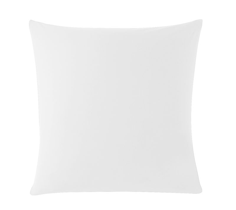 Taie D'oreiller Studio Coton Blanc 65 X 65 Cm Blanc