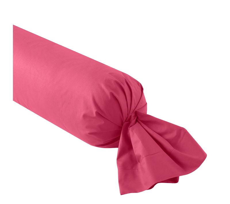 Taie De Traversin Studio Coton Fuchsia 160 Cm Rose