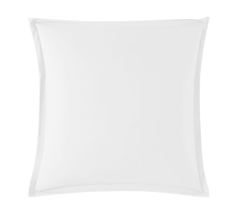 Taie D'oreiller Influence Percale Blanc 50 X 75 Cm Blanc
