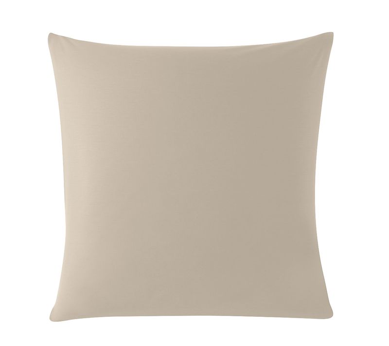 Taie D'oreiller Studio Coton Sable 65 X 65 Cm Beige