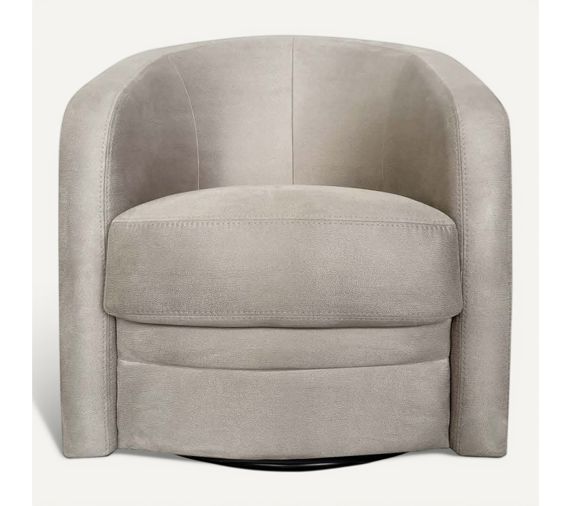 Fauteuil Pivotant Pise Taupe Clair