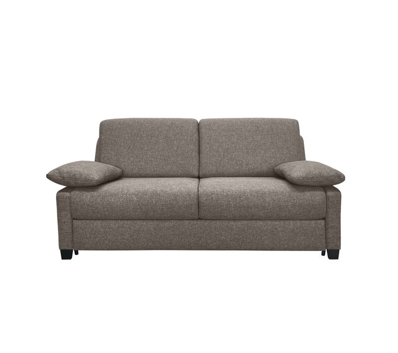 Impala Bd Canapé Convertible 3 Places Taupe Matelas Simmons 140 cm