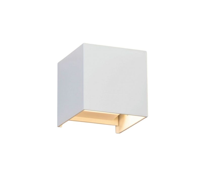 Lampe Murale LED Variable 6w Ip54 - Blanc - Cubic