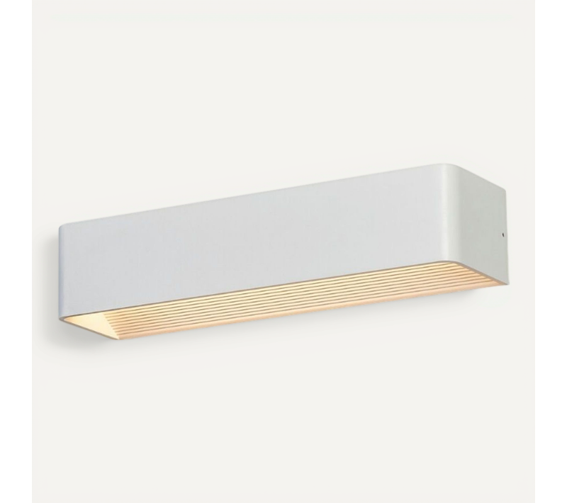 Applique Design LED Blanche 37cm Compatible Variateur - Quadra