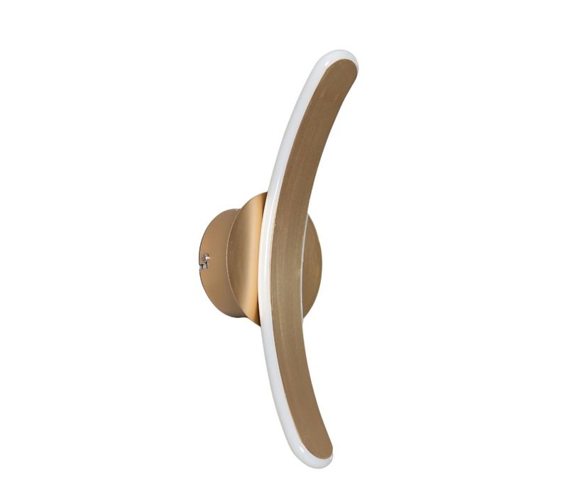 Applique Murale Design En Arc LED Laiton - Dawn