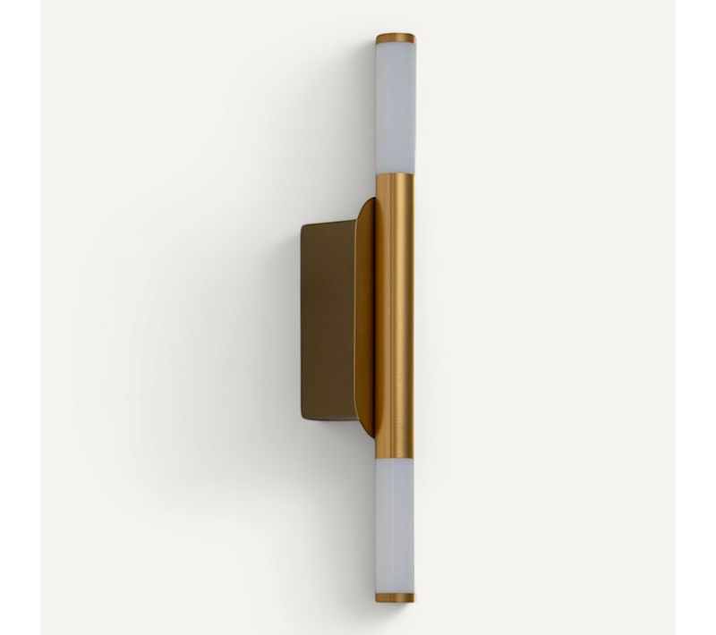 Applique LED Double éclairage Doré - Barletta