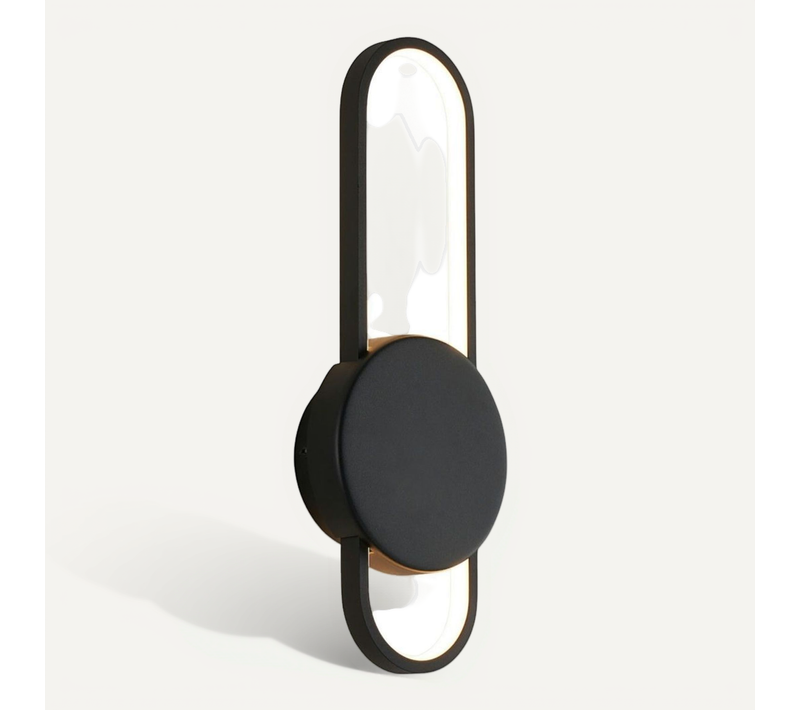 Applique Tendance Aluminium Noir - Piani