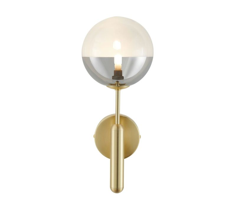 Applique Murale Dorée Verre Bicolor - Armela