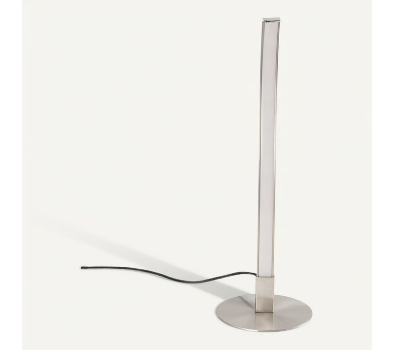 Lampe à poser LED H. 30 cm SNAKE Argentée