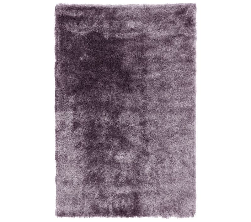 Tapis Shaggy Doux Gossip En Polyester - Mauve - 65x135 Cm