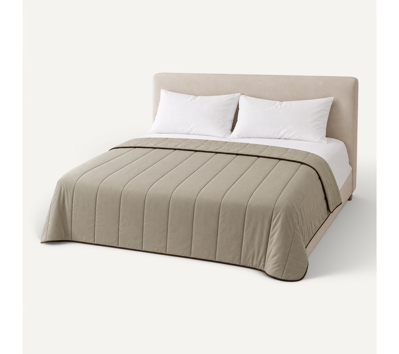 Couette Ultra Légère Ficelle - 2 Personnes 220x240 - Spécial Été
