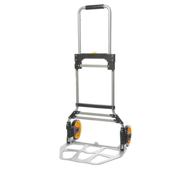 Diable Transport Pliant Télescopique Léger - Aluminium - 100 Kg