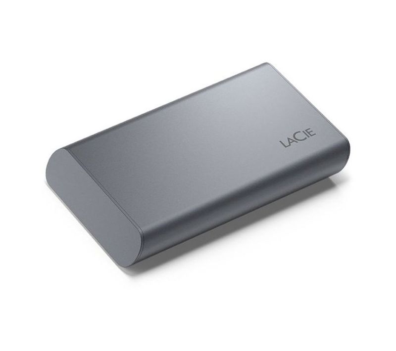 Ssd Portable 1 To USB 3.2 Gen 2 (1050 Mo/s) - Chiffrement Aes‑256 - Gris