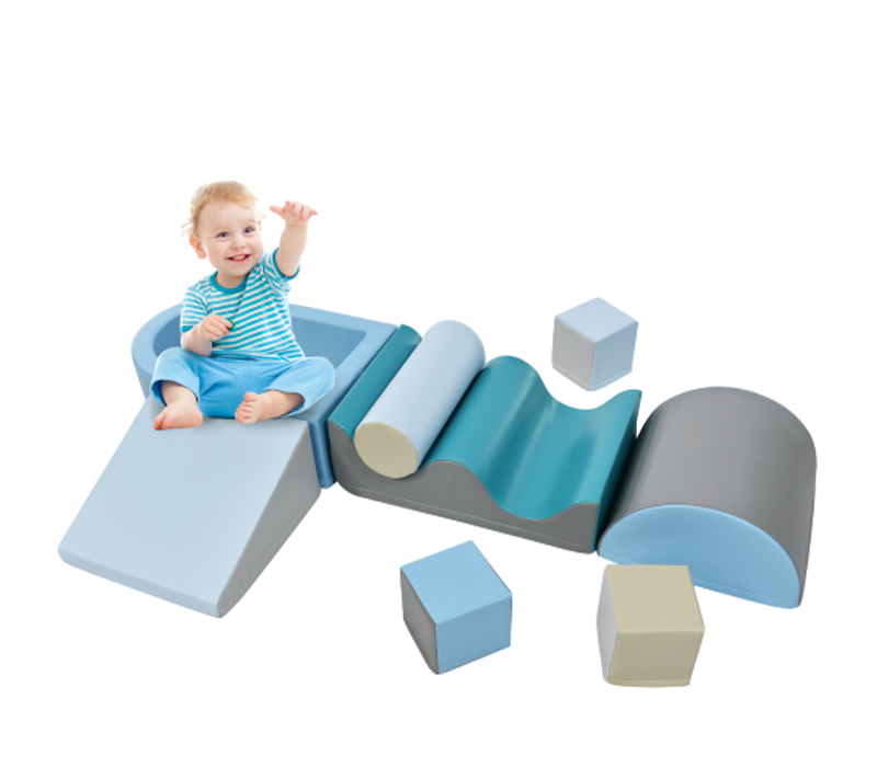 Blocs De Construction Souples De 9 Pièces Pour Les Enfants, D'âge Préscolaire Et Bébés