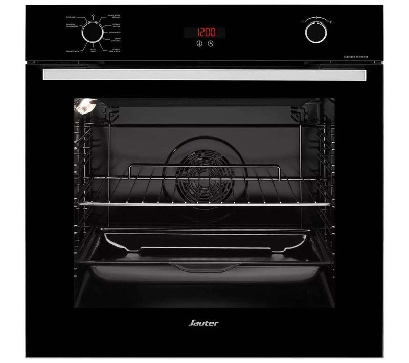 Four Encastrable Chaleur Pulsee 73 L Pyrolyse Noir Sop6204lb -2