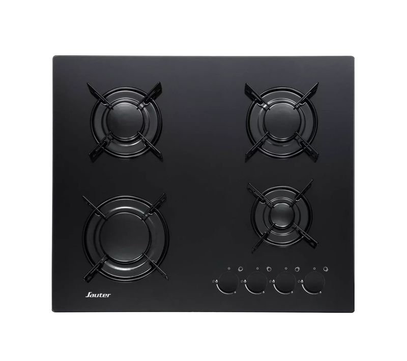 Table De Cuisson Gaz 60cm 4 Feux Noir - Spg3465b