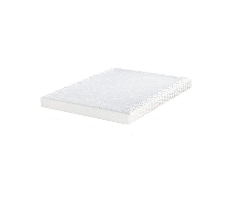 Sommier Tapissier Extra-plat 9 Cm Blanc 120x200