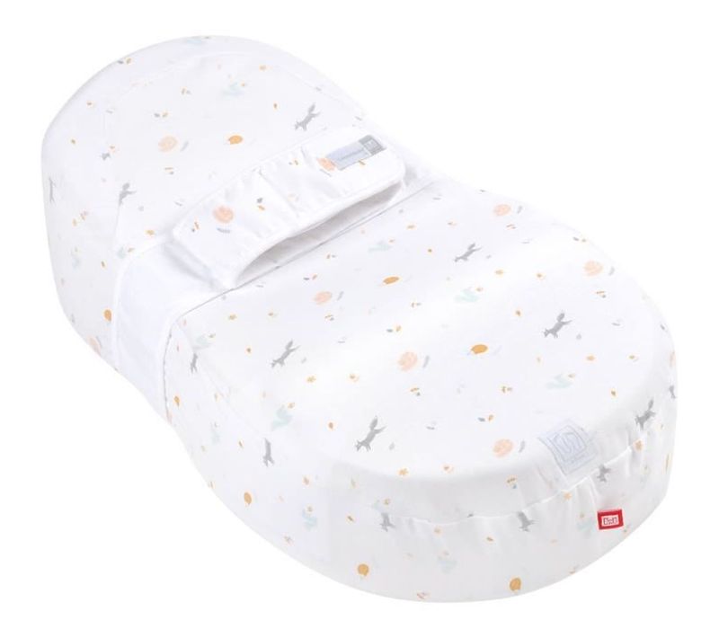 Matelas Ergonomique Cocoonababy - 69 X 40 X 19 Cm, Déhoussable Happy Fox