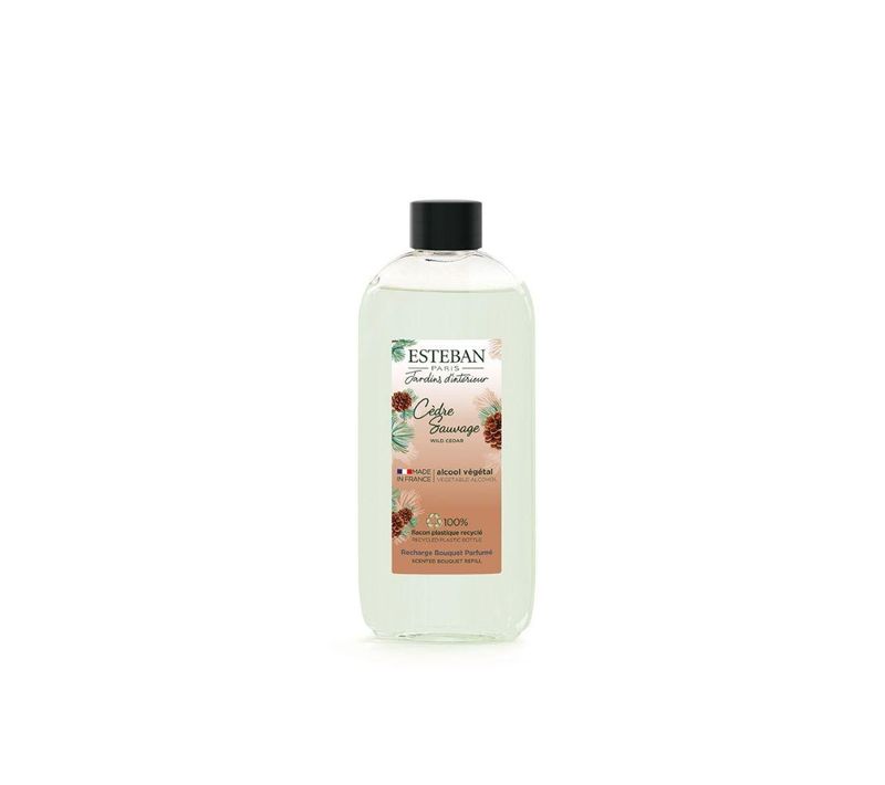 Recharge Pour Bouquet Parfumé Cèdre Sauvage 200 Ml En Plastique