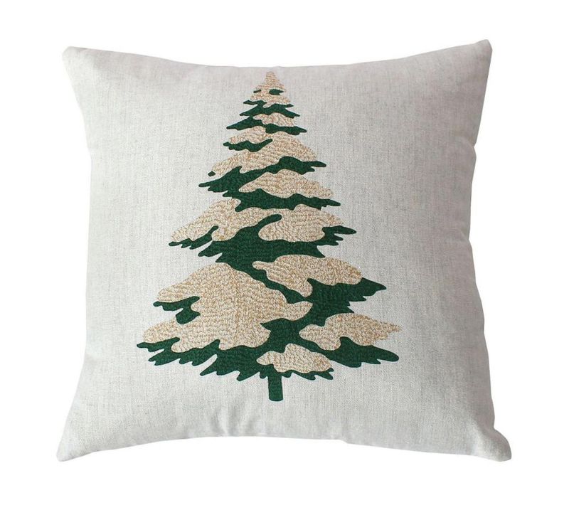 Coussin Déco De Noël "ebène" 40x40cm Multicolore