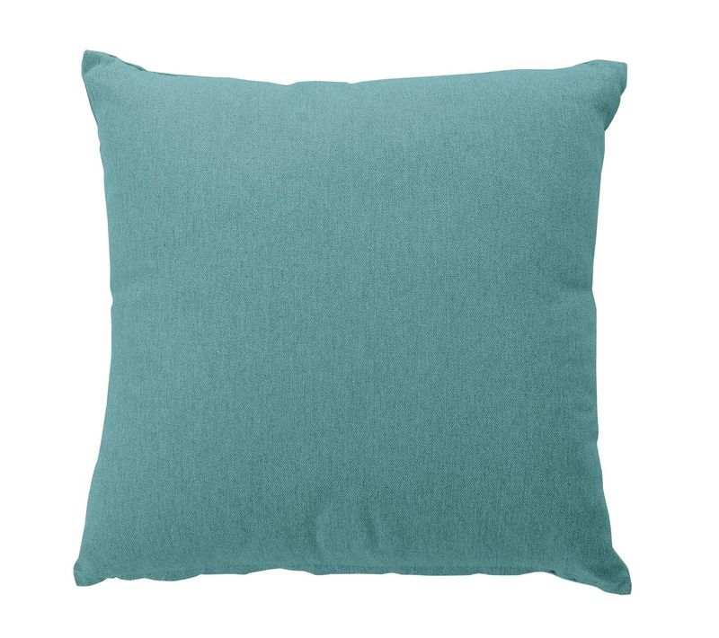 Coussin Déco Uni "cambria" 40x40cm Bleu Glacier