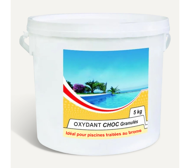 Oxydant Choc Granulés 5kg Spécial Brome Oxydant Choc