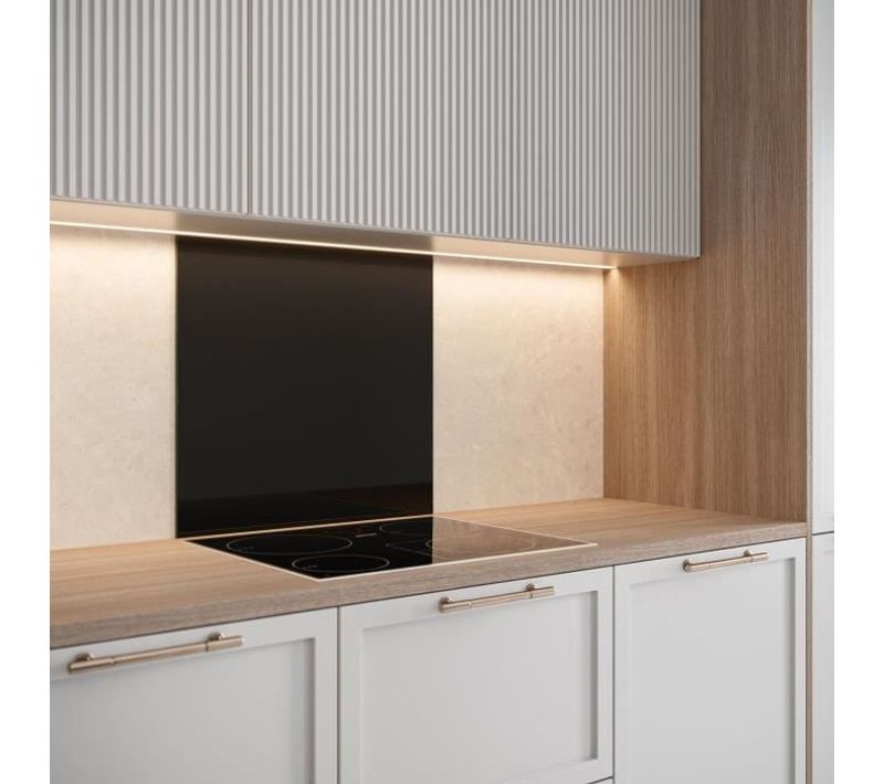 Credence - Noir Mat - Verre - 45x60