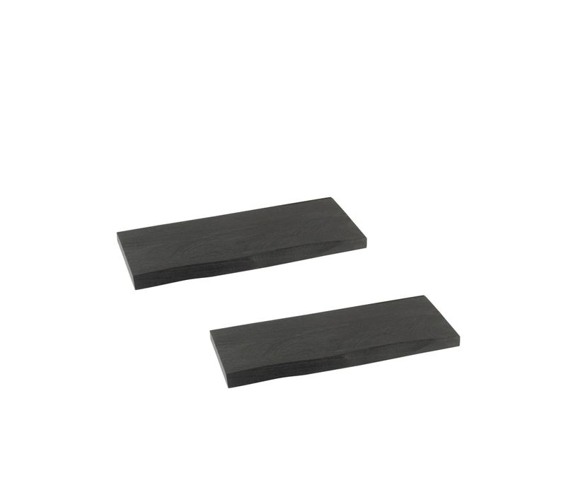 Etagère Murale Rectangulaire En Bois D'acacia L70 (lot De 2) - Edgar