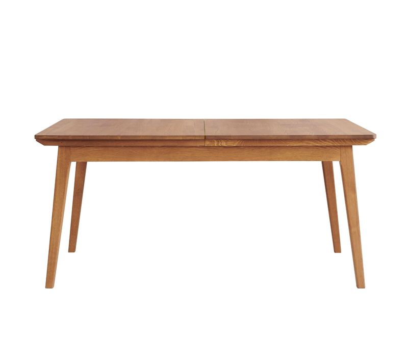 Table à Manger Extensible En Bois Massif Bronze 6/12 Places L160/240 - Mallet