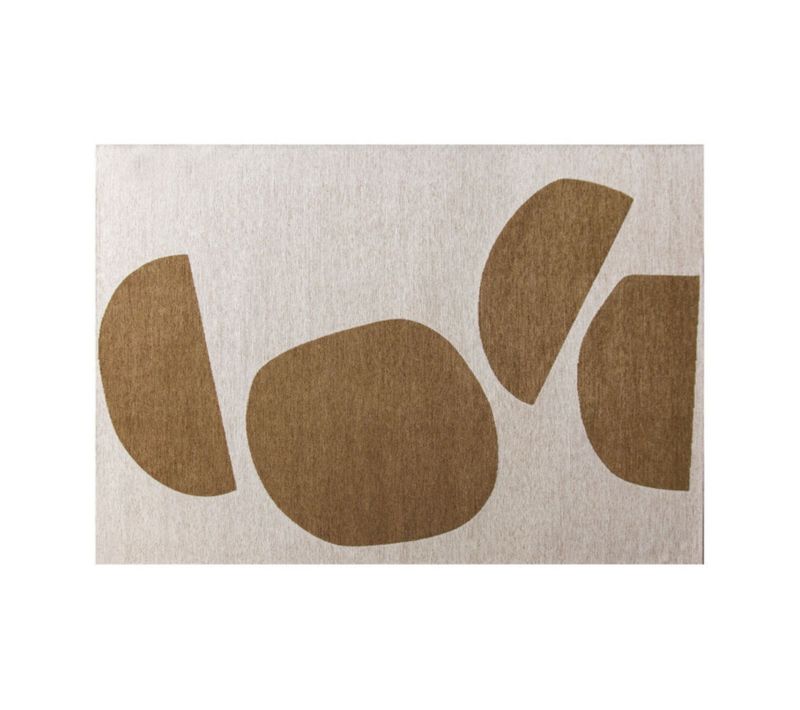 Tapis Rectangulaire En Coton Formes Géométriques 155x230 - Myley