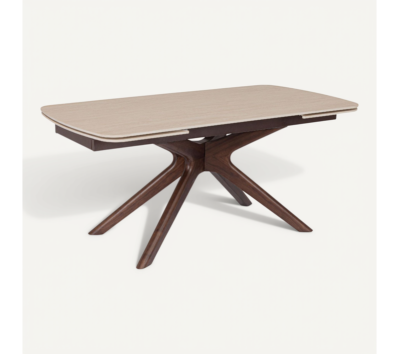 Table Rectangulaire Extensible Céramique 6/10 Places L170/250 - Marine