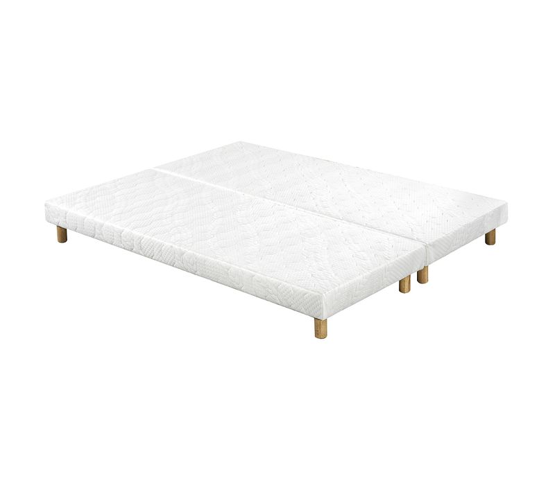 Sommiers Tapissiers Blancs 80x200 Cm (lot De 2) Jami