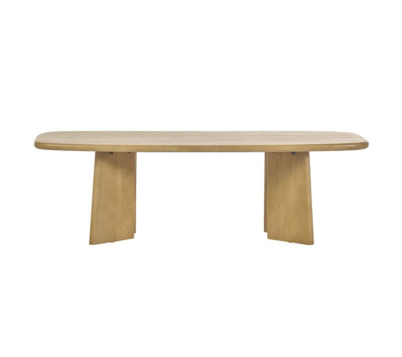 Table Basse Rectangulaire En Bois Manguier Massif L120 Cm Sota